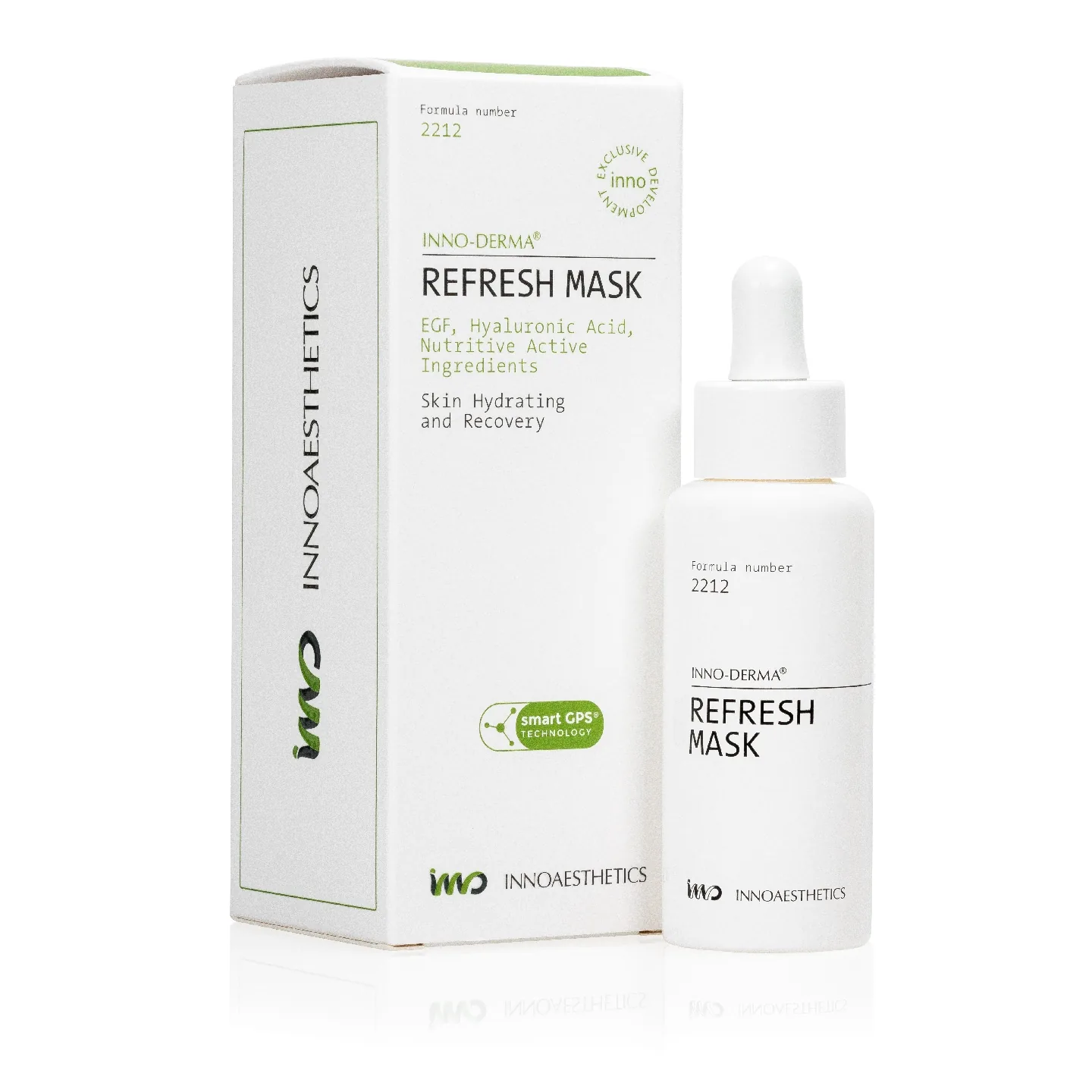 INNO Derma Refresh Mask: Beruhigende Gesichtsmaske für irritierte und geschädigte Haut- 50 ml