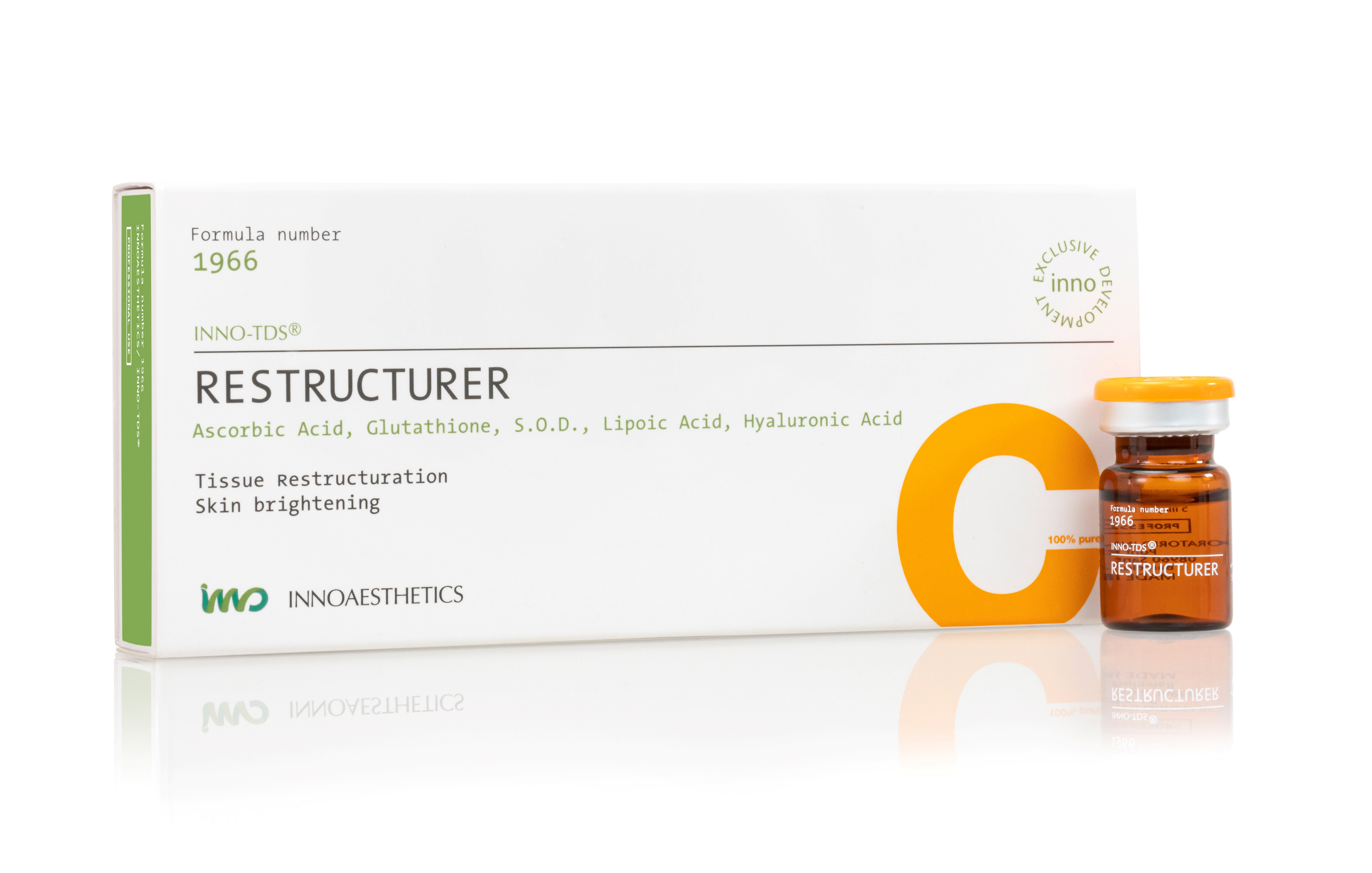 INNO TDS Restructurer: Intensives Antioxidans zur Hautstraffung 4 x 5ml