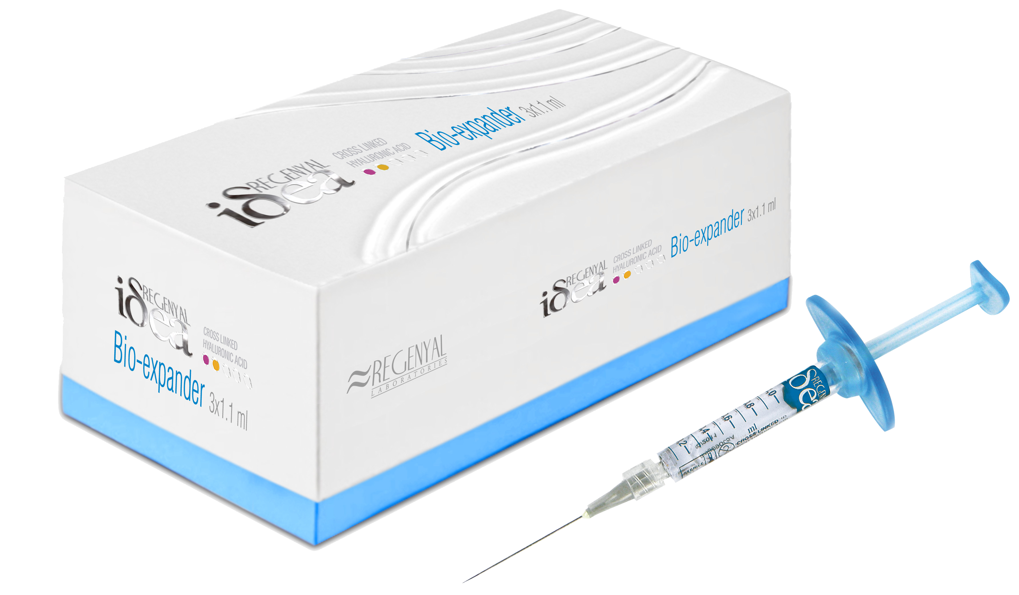 Regenyal Idea Bioexpander: Innovative Hyaluronsäure-Lösung für Gesichtskonturierung und Volumenaufbau 3x1ml