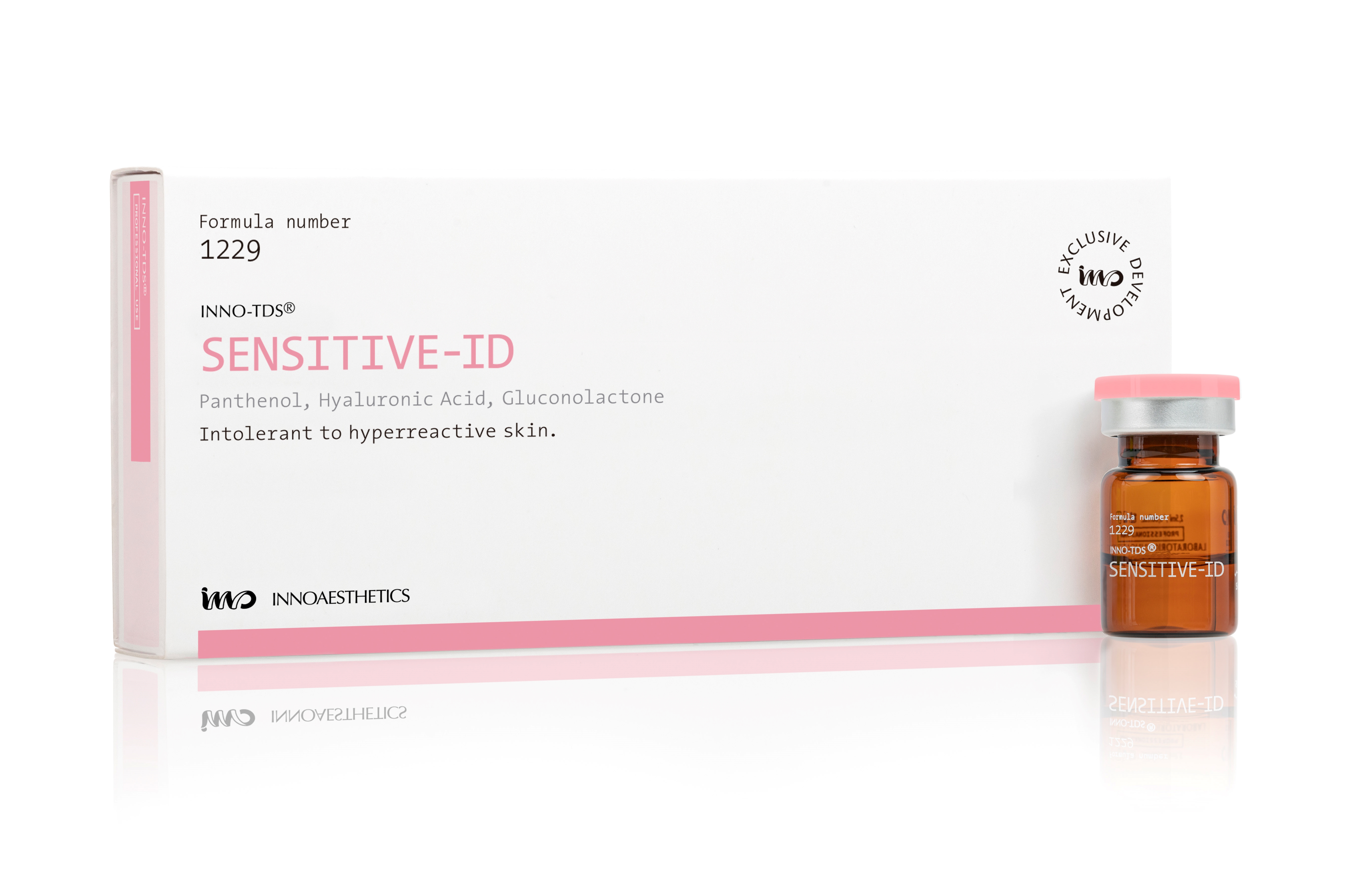 INNO TDS Sensitive: Abwehrverstärker für empfindliche Haut - ID 4 x 2,5 ml