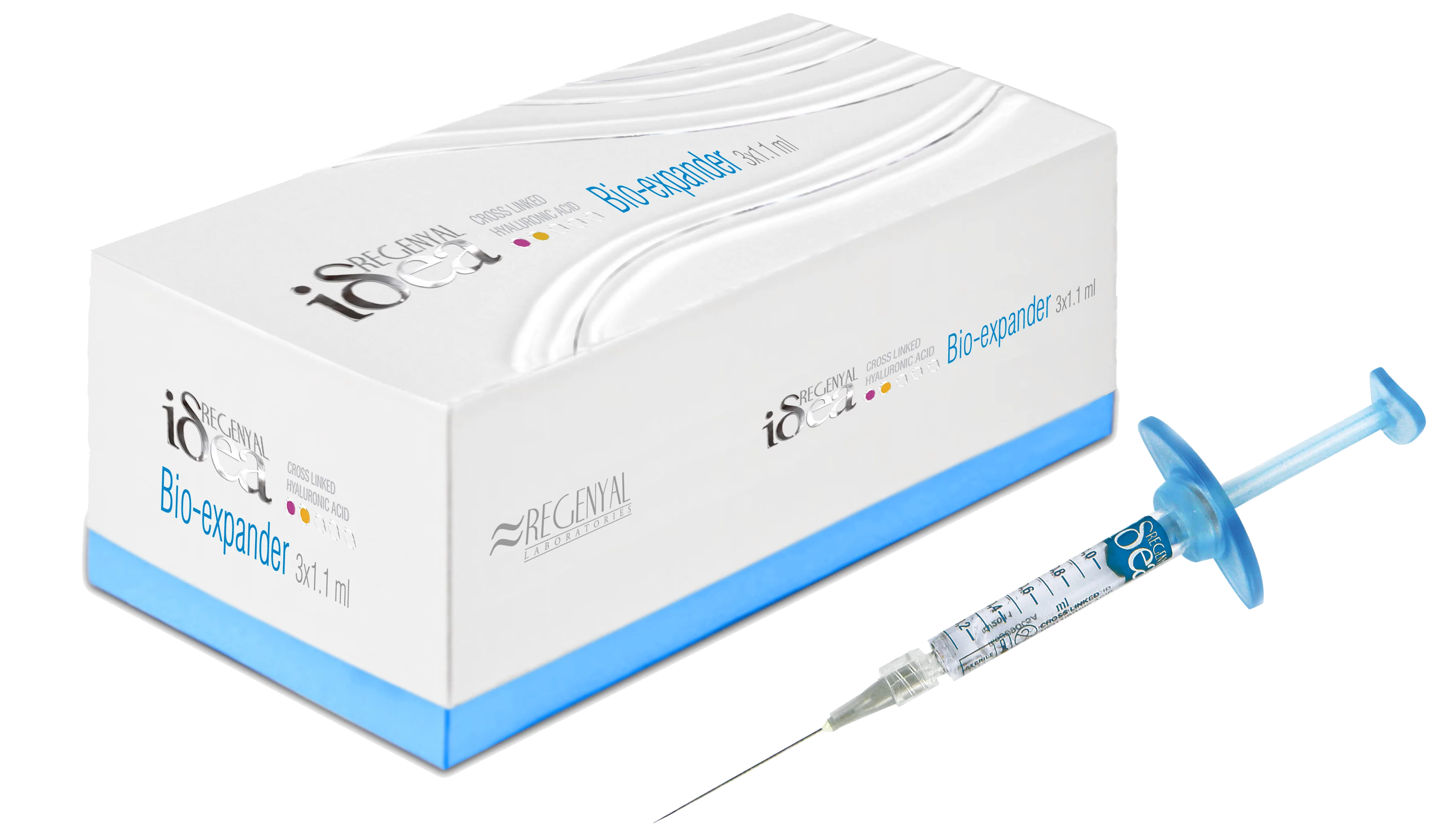 Regenyal Idea Bioexpander: Hyaluronsäure-Lösung für Gesichtskonturierung und Volumenaufbau 3x1ml