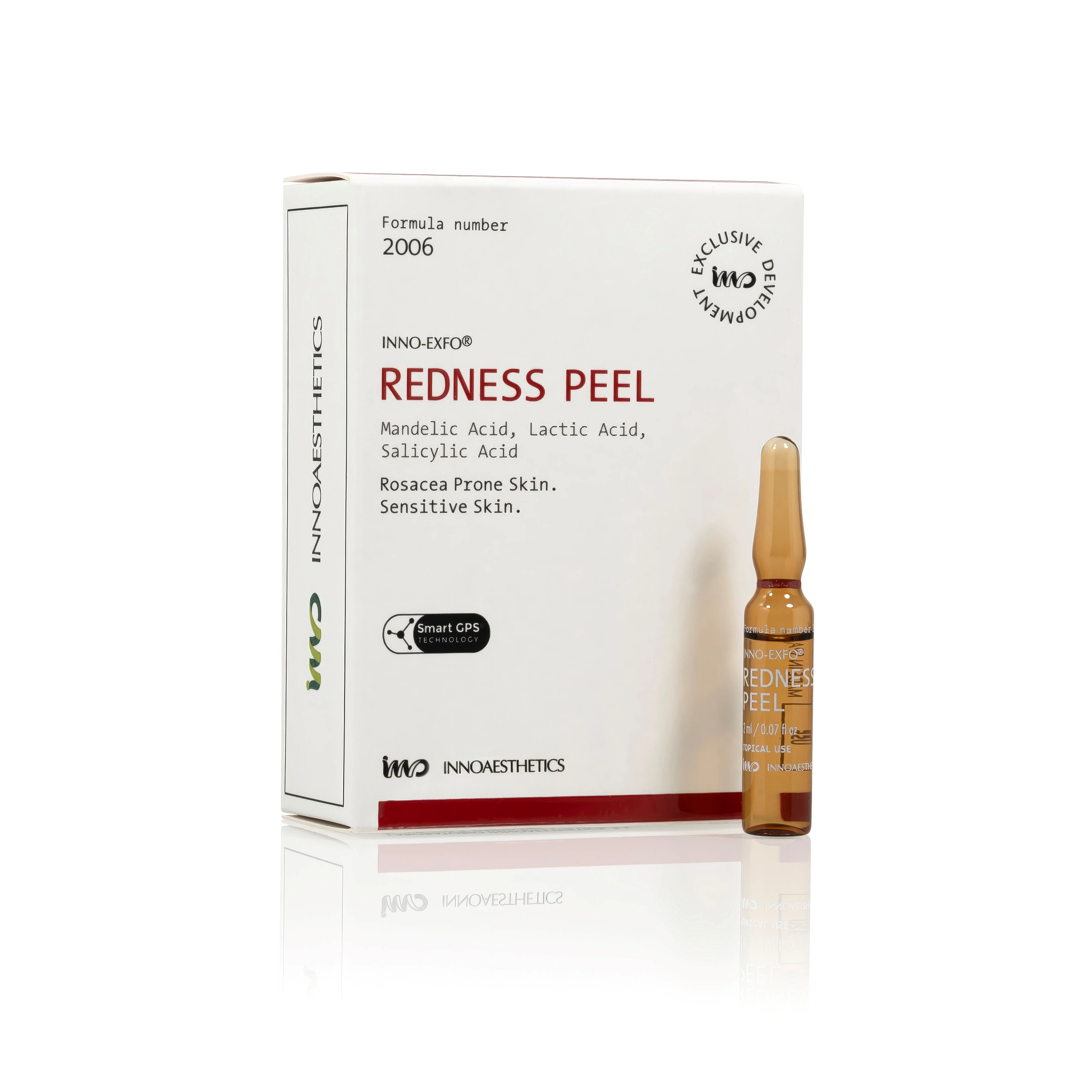 INNO Exfo Redness Peel: Lösung für empfindliche und zu Rötungen neigende Haut, 30 ml