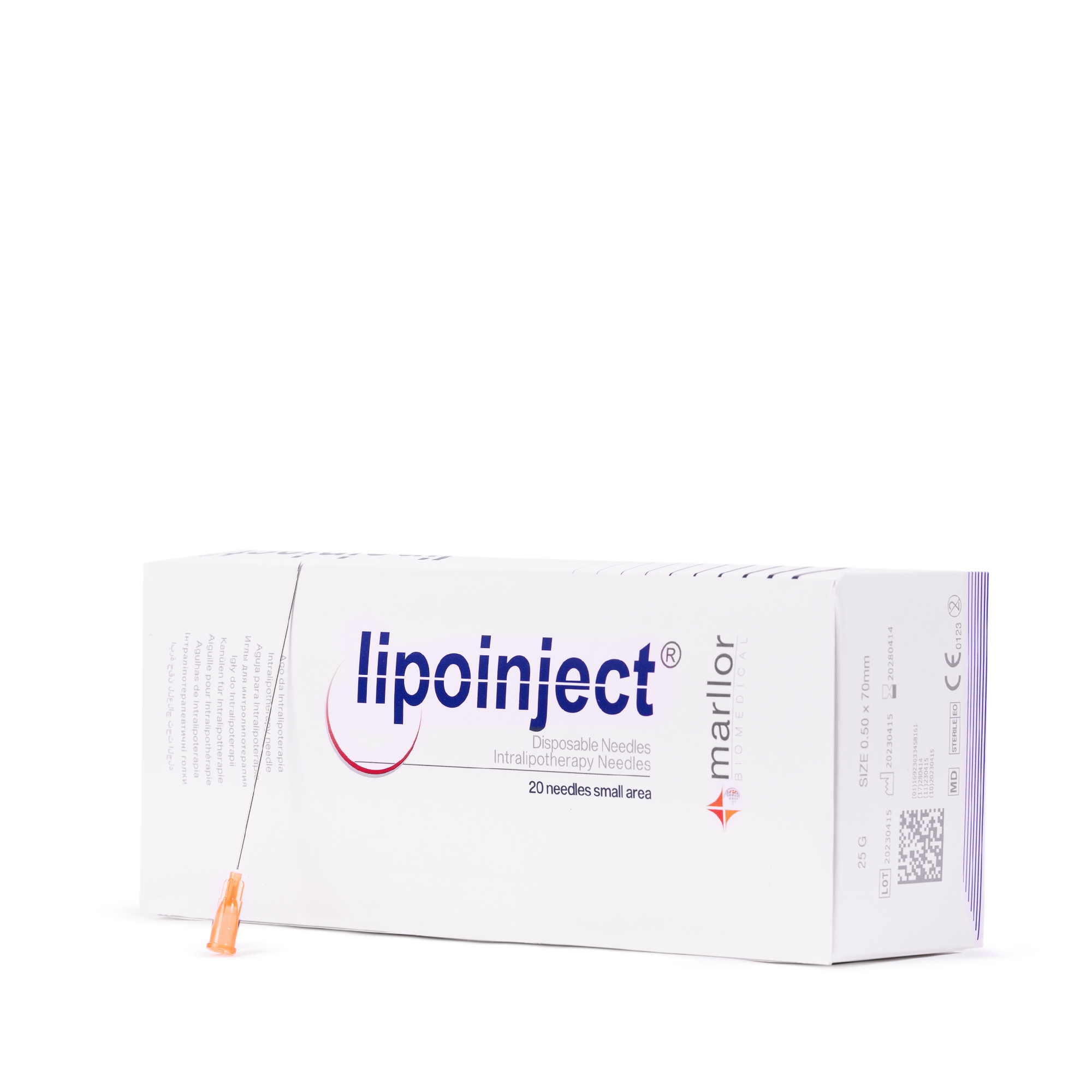 LIPOINJECT needles 25G/70mm