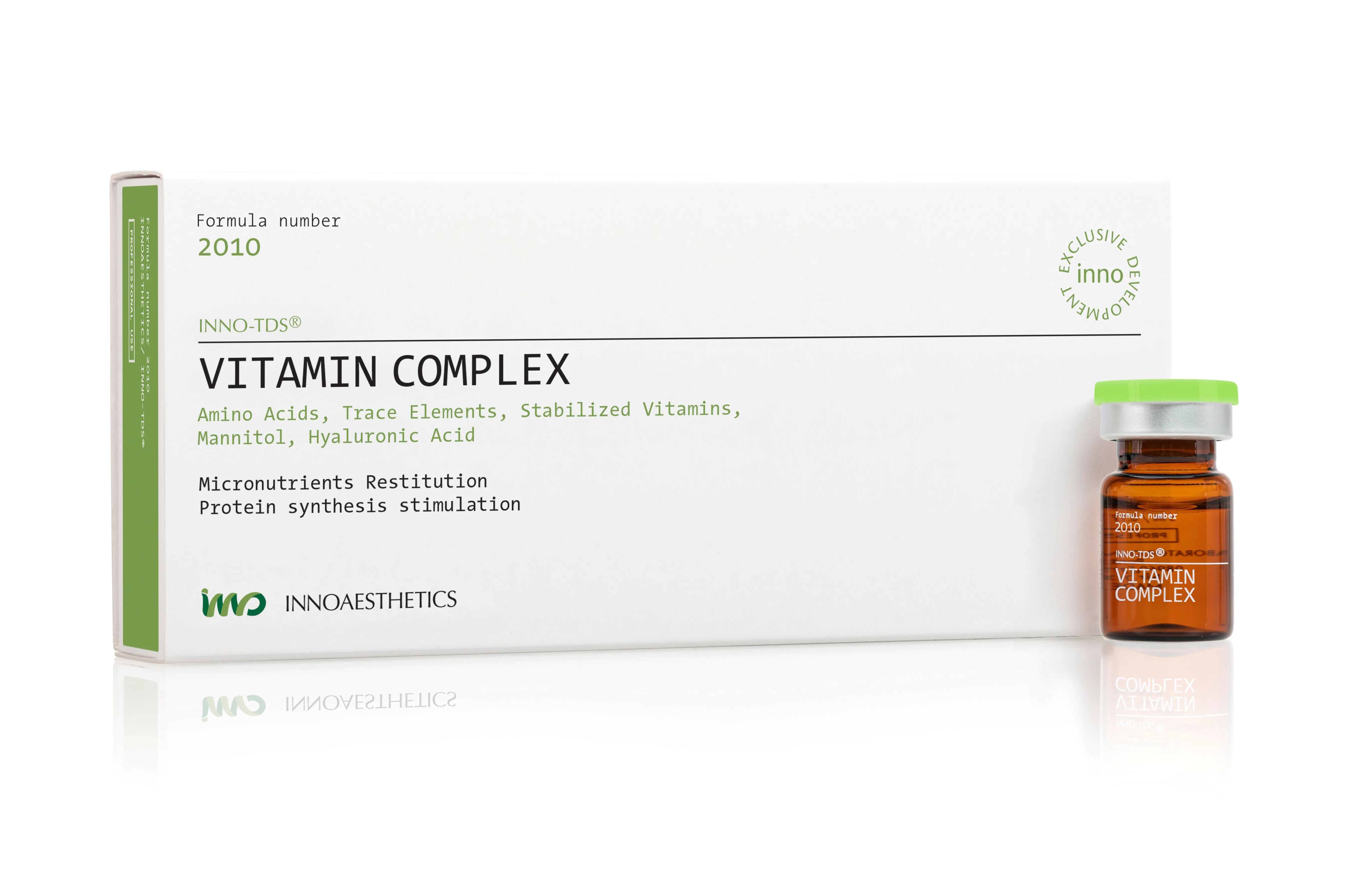 INNO TDS Vitamin Complex: Mikronährstoff-Restitution für Haut und Haar -4 * 5ml