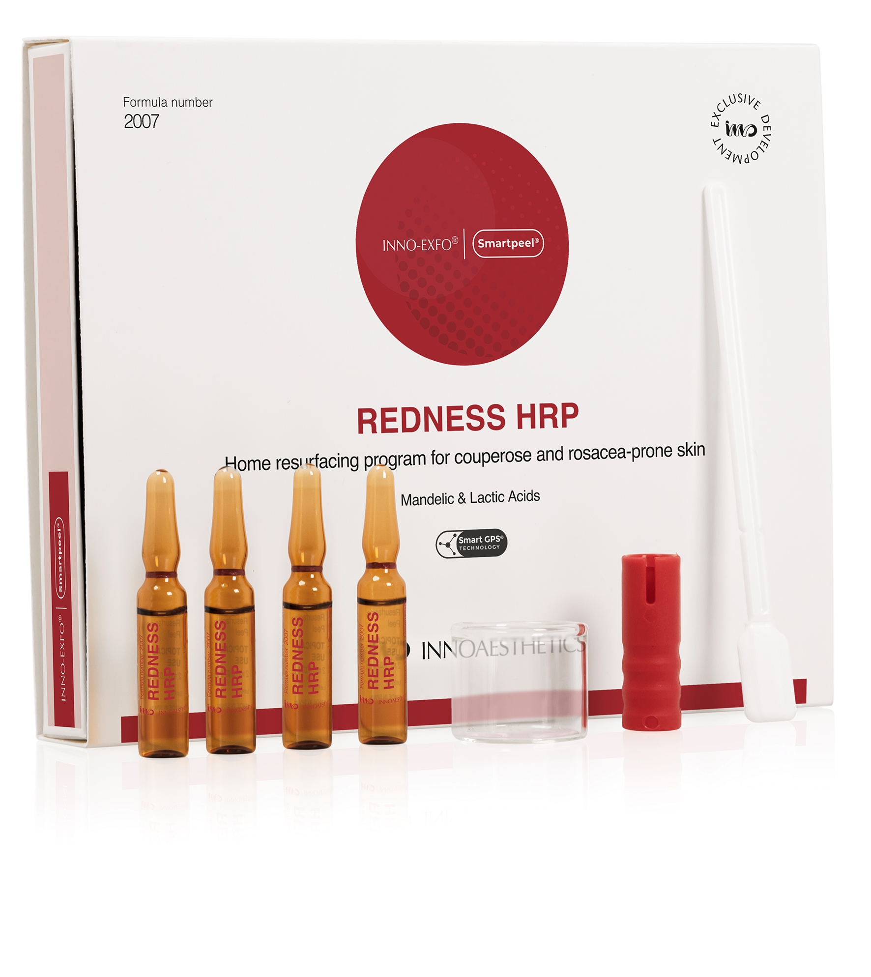 INNO Exfo Redness HRP: Innovative Lösung für Hautrötungen und empfindliche Haut 4*2 ml