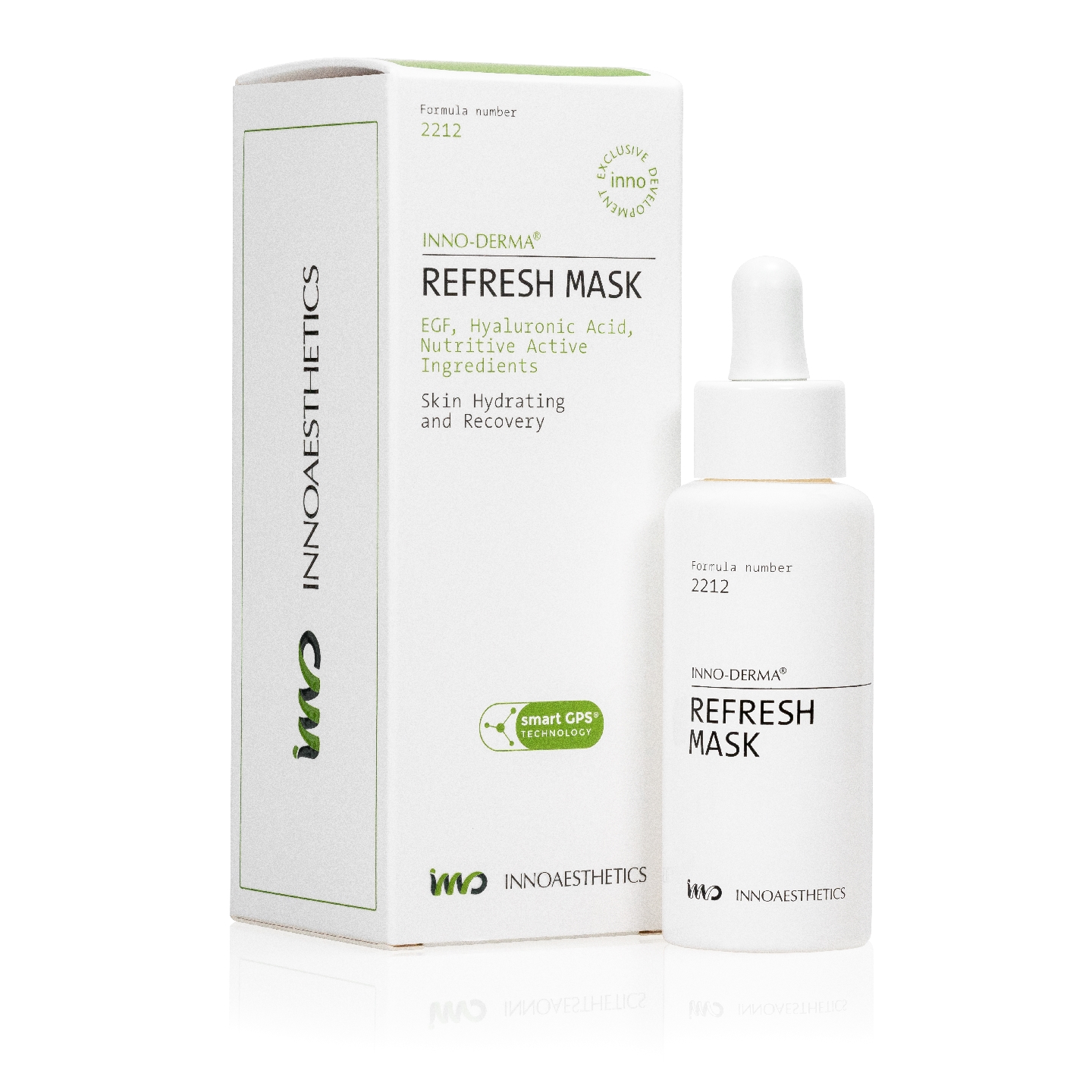 INNO Derma Refresh Mask: Beruhigende Gesichtsmaske für irritierte und geschädigte Haut- 50 ml