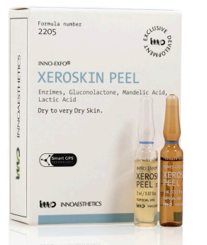 INNO Exfo Xeroskin Peel: Intensive Feuchtigkeitsbehandlung für trockene und dehydrierte Haut 6x2 ml