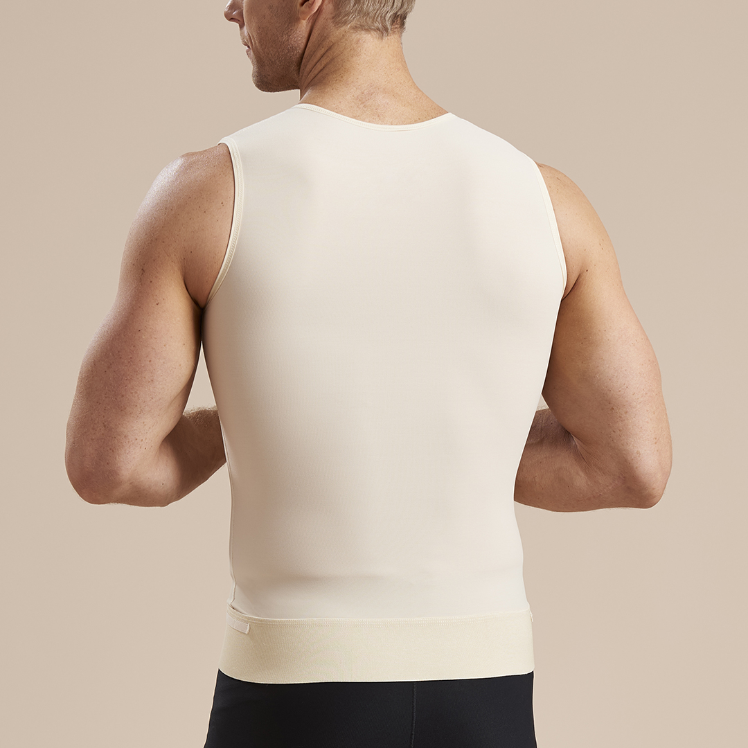 Marena Recovery UV/CP: Herren Kompressionsweste mit Drainage