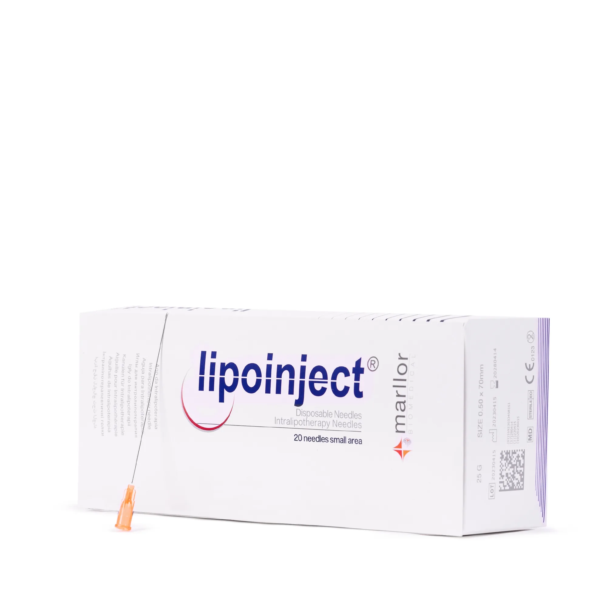 LIPOINJECT needles 25G/70mm