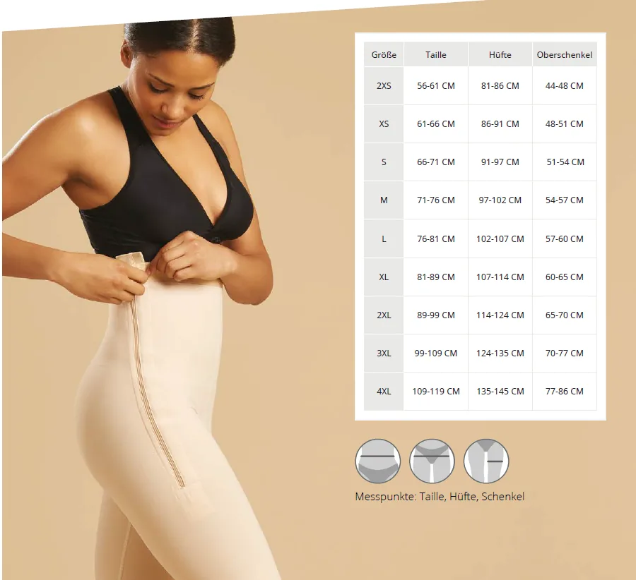 Marena FBA Kompressions-Body: Unterstützung nach Bauchdeckenstraffung und Liposuktion