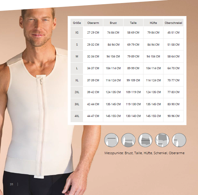 Marena Recovery MHB2 Herren Kompressionsbody