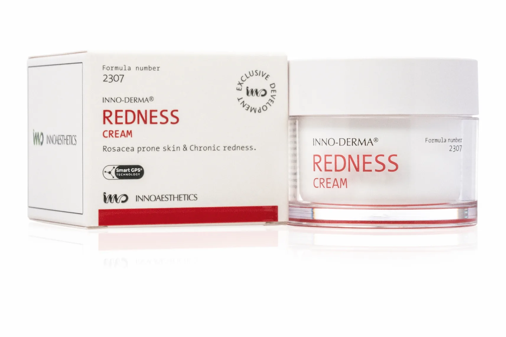 INNO Derma Redness Cream: Beruhigende Feuchtigkeitscreme für zu Rötungen neigende Haut - 50 ml
