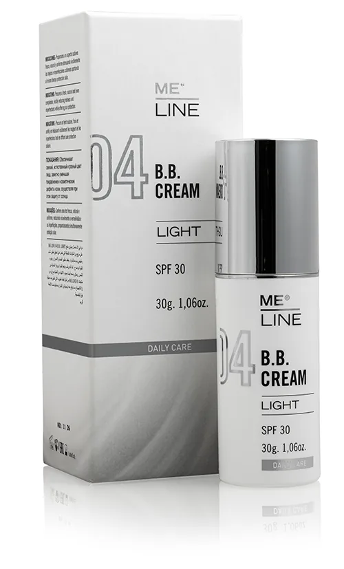 MELINE 04 BB Light: Korrektur- und Sonnenschutzcreme mit Lichtschutzfaktor 30