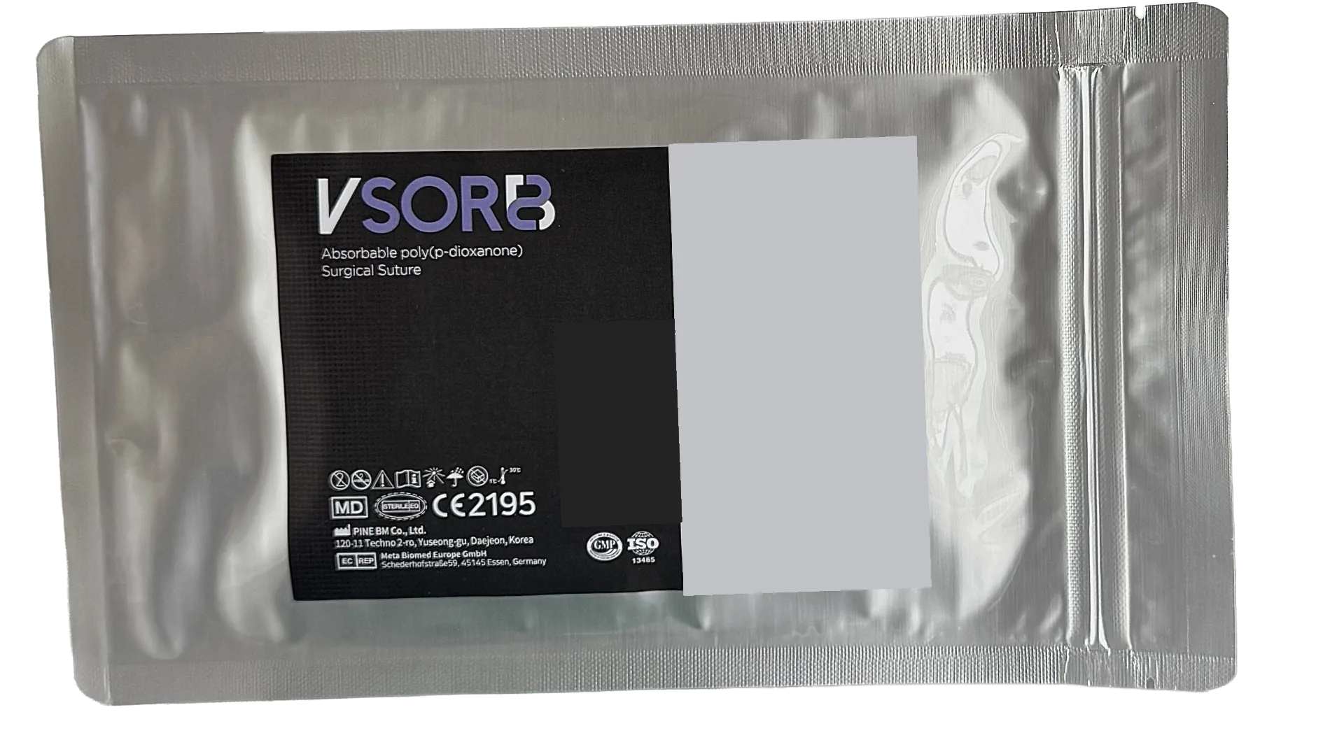 VSORB End Loop mit Unidirektionalen Widerhaken, 27mmx15cm (Taper Point 5/8), Größe 3-0