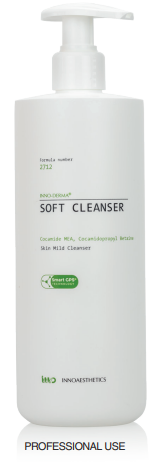 INNO Derma Soft Cleanser Professional: Sanfte Gesichtsreinigung für empfindliche Haut - 500 ml