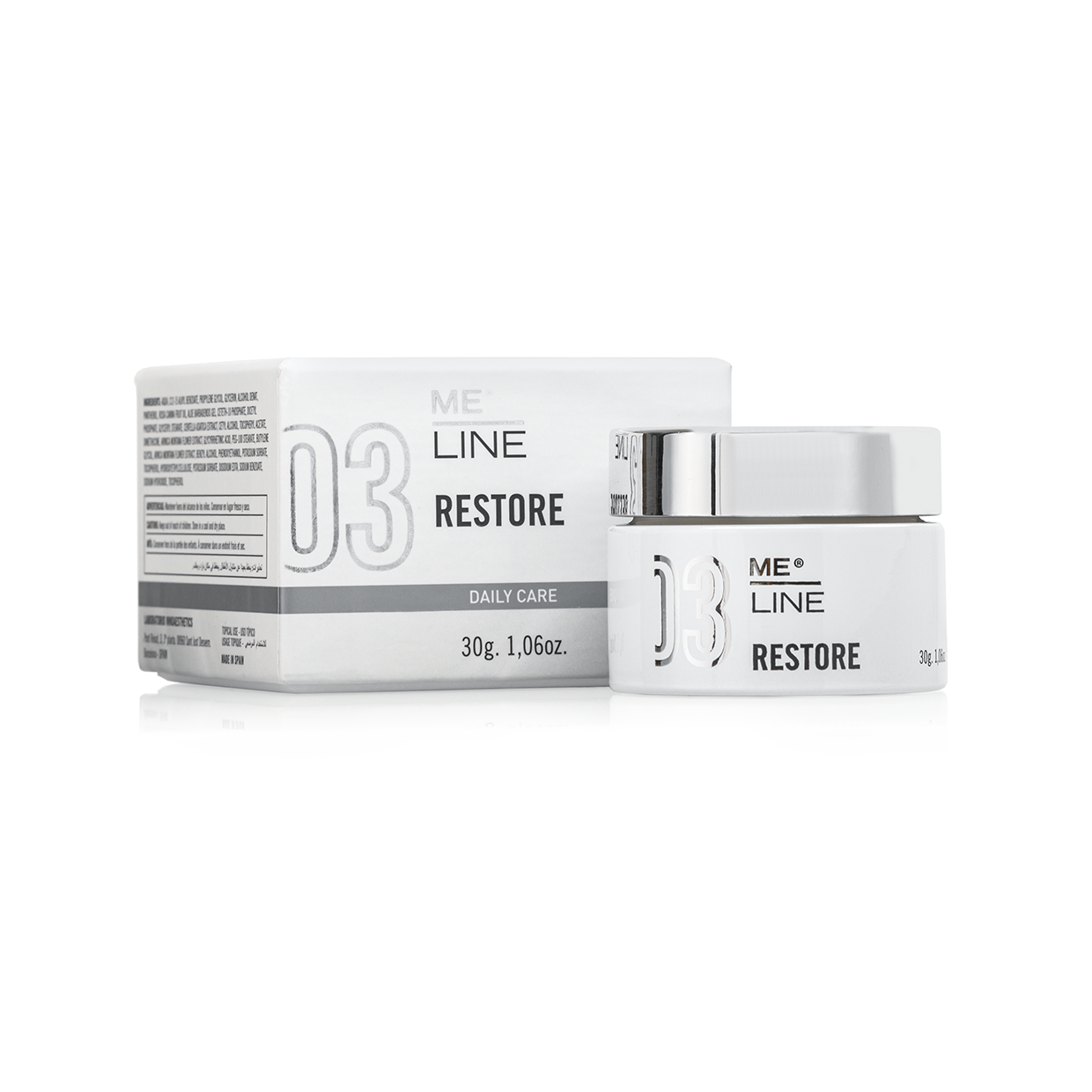 MELINE 03 RESTORE Home: Ihre Lösung für optimale Hautregeneration und Pigmentrückfall-Prävention, 30g