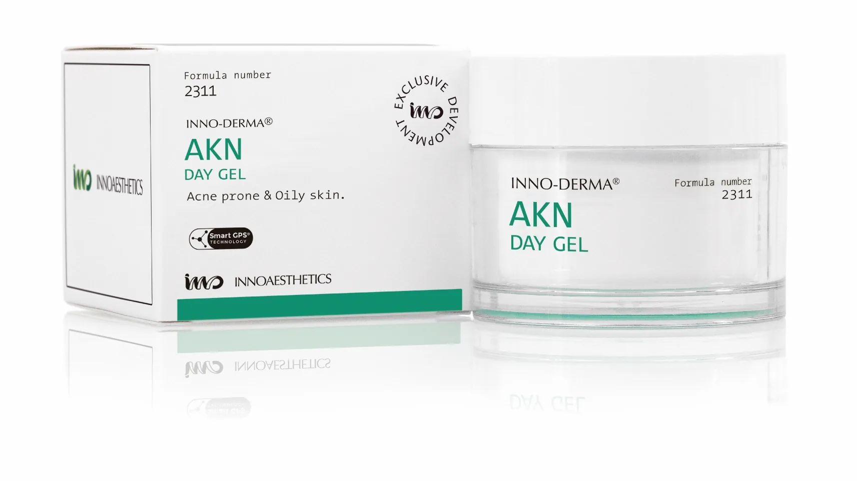 INNO Derma AKN Day Gel: Talgregulierung für Akne-anfällige Haut, 50g