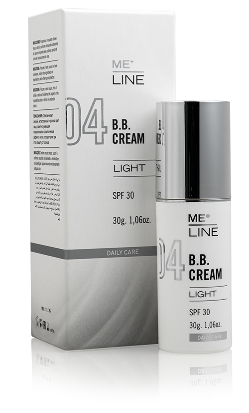 MELINE 04 BB Light: Korrektur- und Sonnenschutzcreme mit Lichtschutzfaktor 30