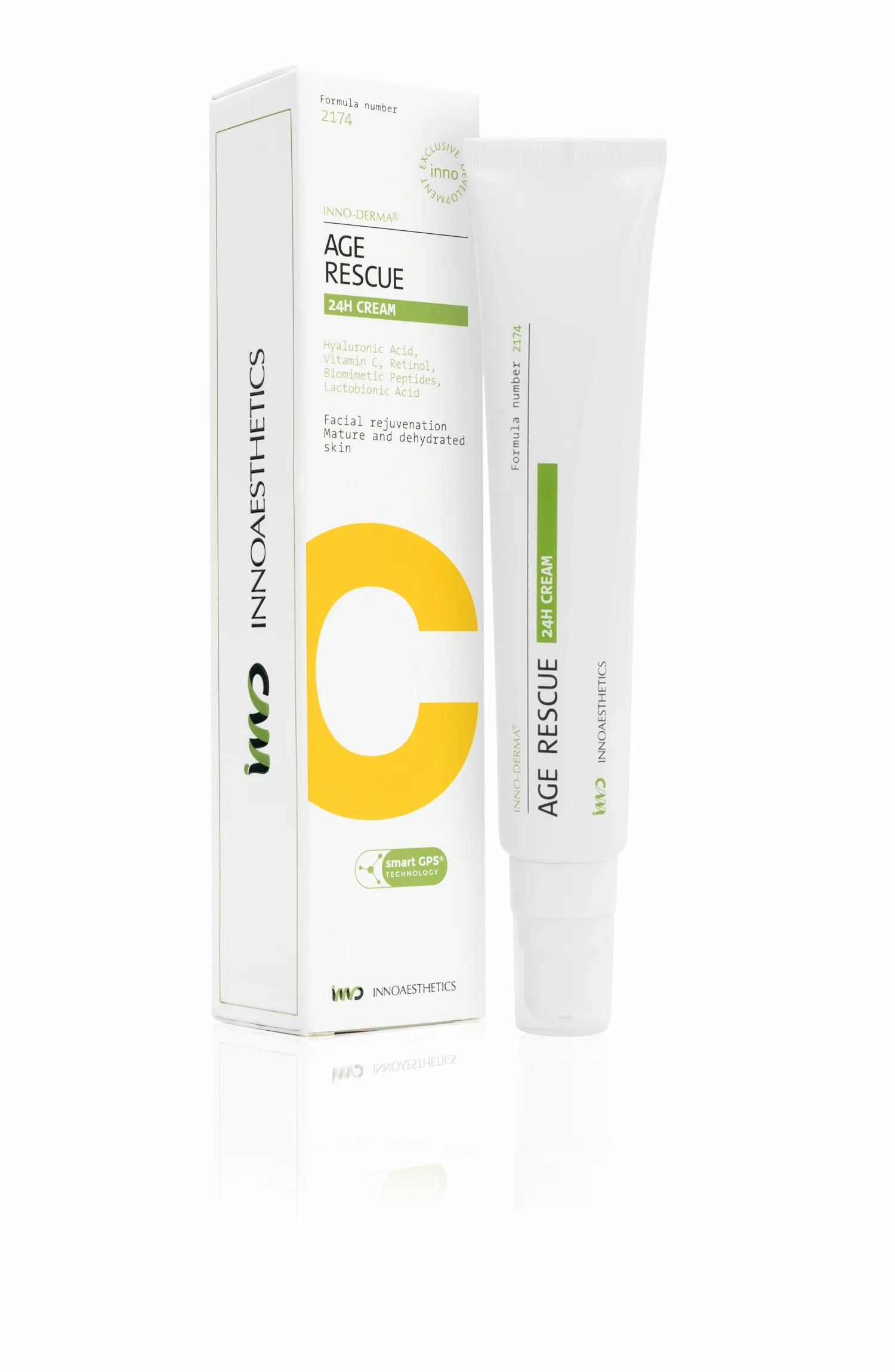 INNO Derma Age Rescue 24H Cream: Ihre Lösung für jugendliche Haut - 50 g