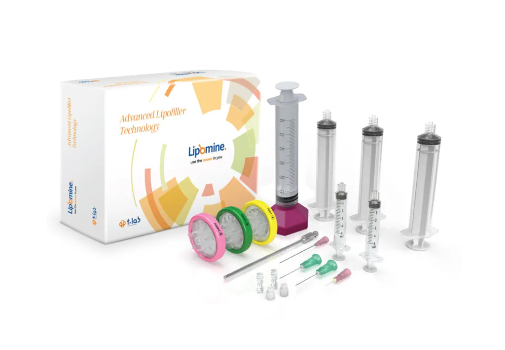 CELL HD LIPOMINE.KIT Fortschrittliche Lipofiller-Technologie für autologes Fetttransfer und Regeneration
