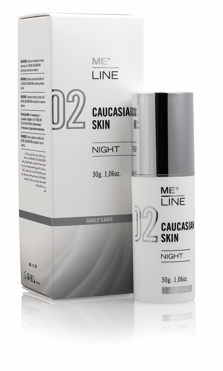 MELINE 02 CAUCASIAN SKIN NIGHT 30g