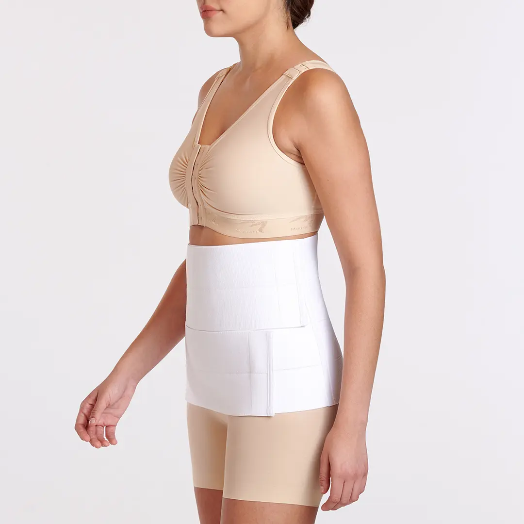 Marena Recovery AB4S2 Abdominalgurt Weiß – Optimale Unterstützung nach Bauchdeckenstraffung