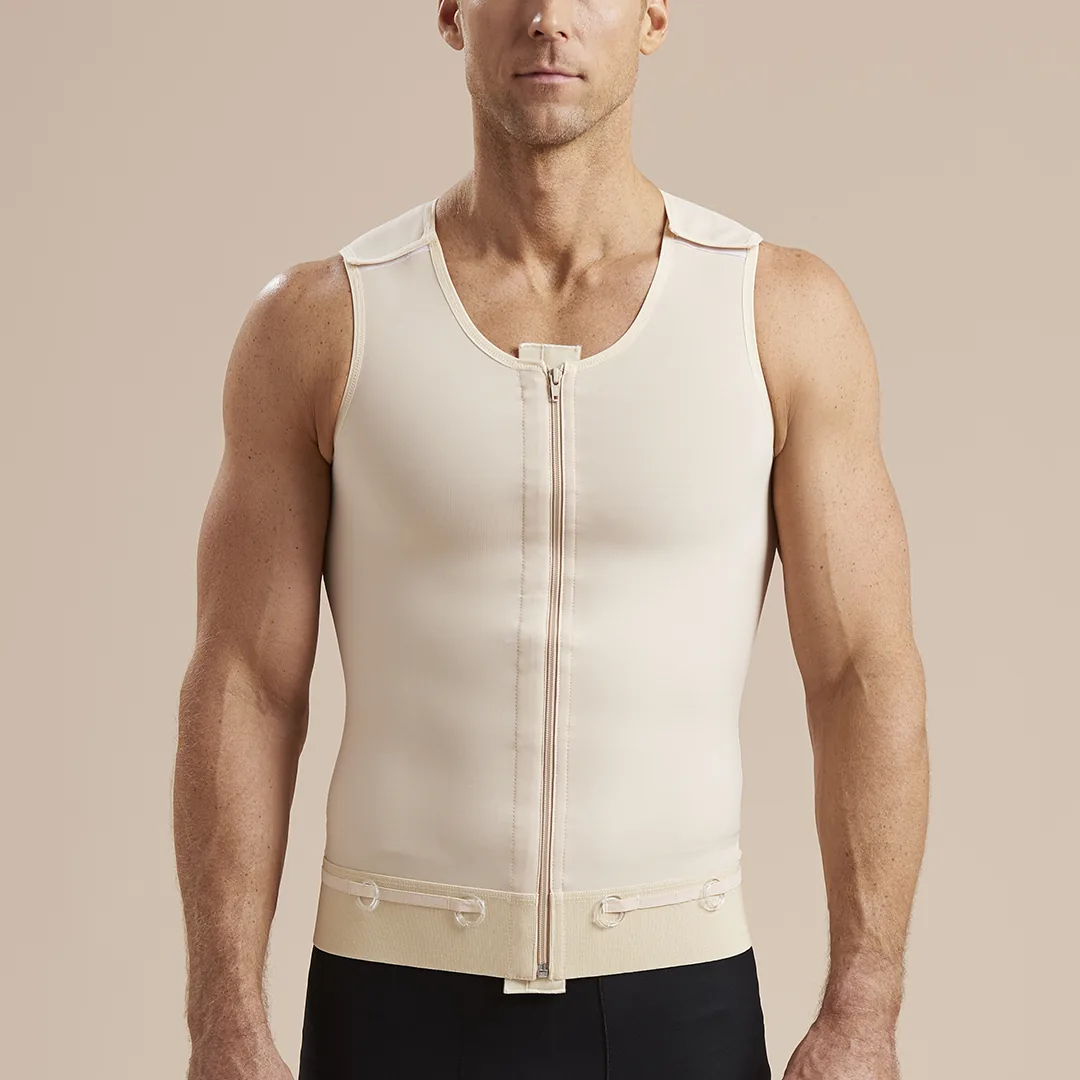 Marena Recovery UV/CP: Herren Kompressionsweste mit Drainage